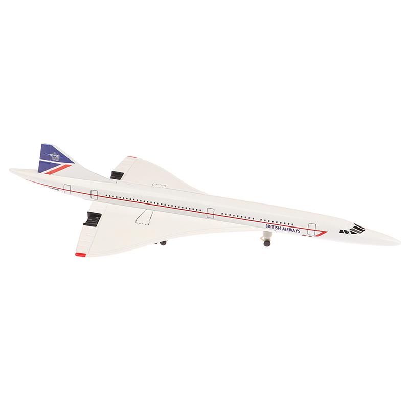 20Cm Singapore Concorde Alloy Aircraft Model With Landing Gear Airliner Alloy Diecast Air Plane Model Collection Ornament