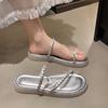 Fashion Summer Butterfly-knot Women Flats Slippers Fashion Open Toe Shoes Ladies Casual Beach Vacation Slides