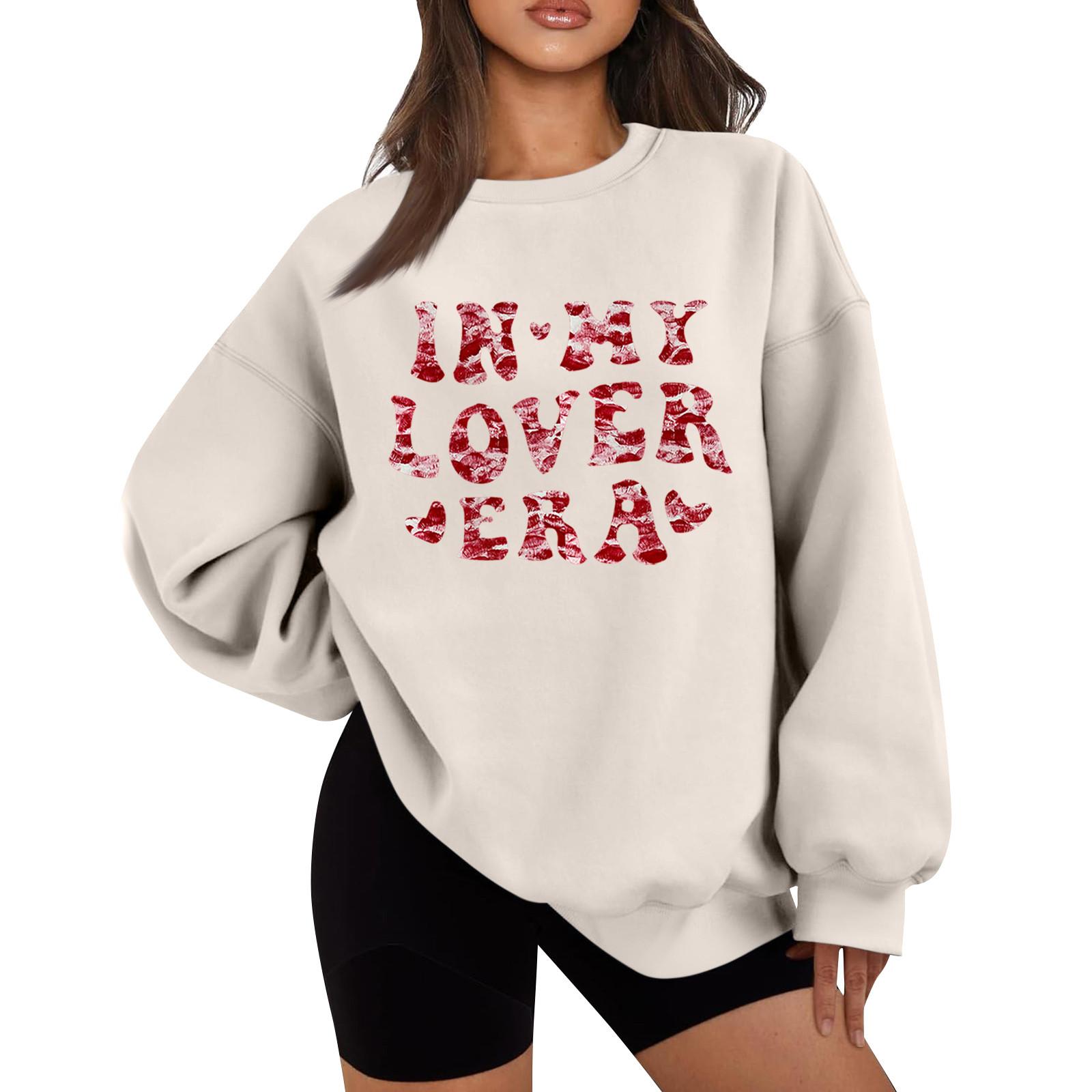 

Женская повседневная мода карнавальный принт длинный рукав O-образный вырез толстовки пуловер топ XXL хаки