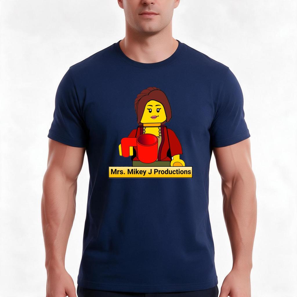Mrs Mikey J Productions Cup Tshirt Summer Casual Cotton Tee Oversized Streetwear Tops Vintage Graphic Print 100 Cotton