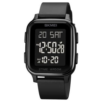 Datirzyx Digital Soft Waterproof Arm Cool Digital Outdoor Sports Work Japanese Instruction Manual Included Watch, Men's Band, Watch, Men's Watch,