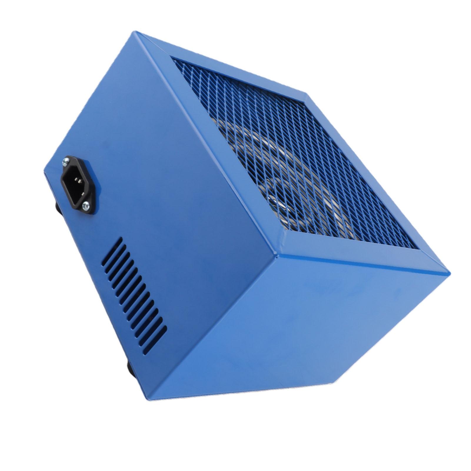 Máquina Eléctrica Secadora de Relojes Profesional Secador de Piezas y Accesorios para Mecanismos de Reloj Herramienta de Reparación de Relojes con Temporizador blue