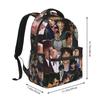Vintage Tom Welling Heated Rivalry Student Backpack School Bag Hiking Travel Daypack for Men Women Fashion Bookbag Shoulder Bags