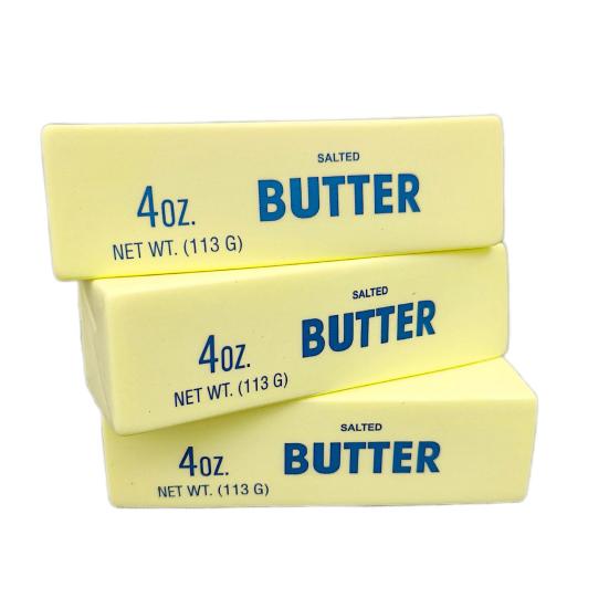 1/2/3Pcs Butter Stick Stress Relief Toy Slow Rising Soft Butter Stick