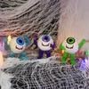 3pcs Realistic Halloween Eyeball Demon Figurine Scary Halloween Ornament  Holiday Party Supplies