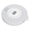 CD player portabil cu difuzoare anti-sărire, 1500mAh, reîncărcabil, CD player pentru CD, CD RW, MP3, alb