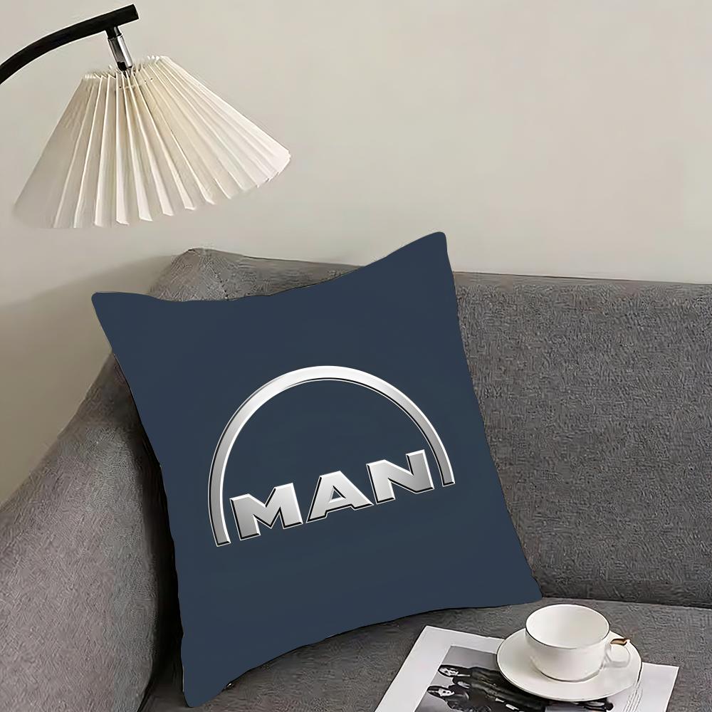 

Classic MManS Truck Cushion Cover Elegant Comfort Pillowcase Sofa Bed Doublesided Printed Invisible Zipper Home Decor 30x30cm
