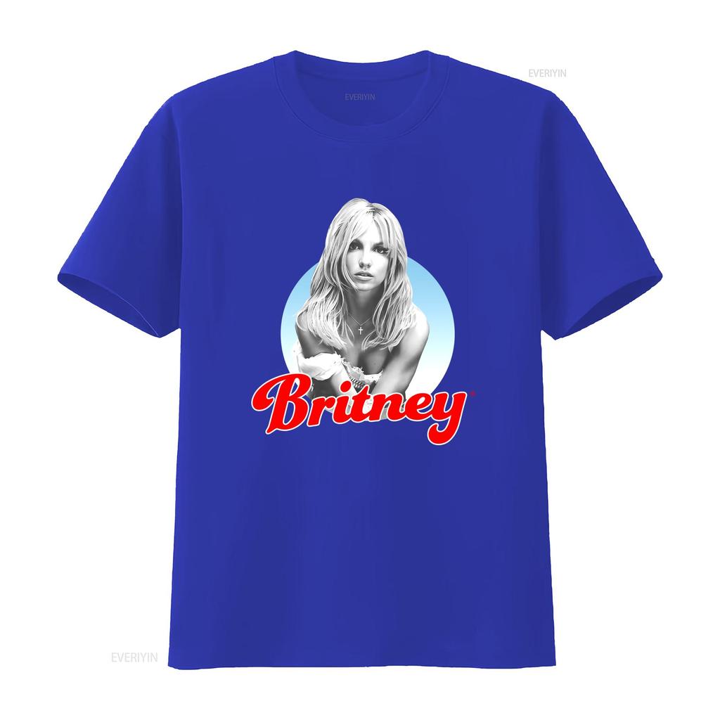 NEW Vintage Britney Spears Print Mens T Shirt Available in Full Sizes S 4XL vintage Washed Breathable Casual designer clothes