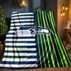 Seattle Seahawks Logo Blanket Outdoor Flannel Blanket for Camping, Hiking, Garden Parties, Picnic Essentials,gift for family and friends