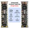 8x18650 Solderless Battery Case PD45W Super-Fast Charging Portable Power Bank Housing With Integrated Outdoor Lighting