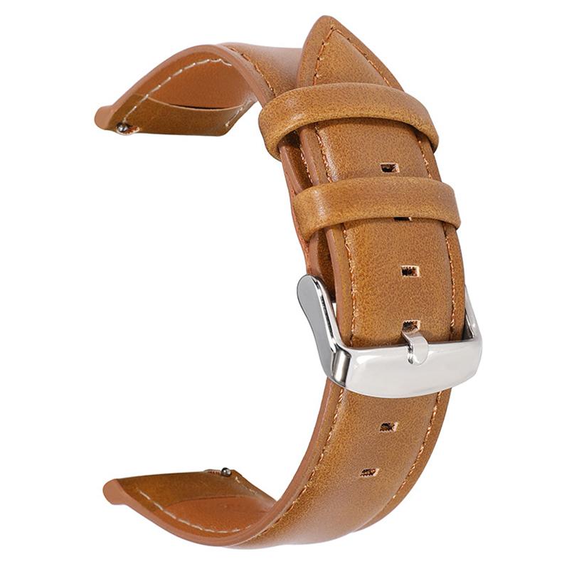 18mm Watch Band For Garmin Vivoactive 4S Venu 3S 2S Strap Vivomove 3S Forerunner 255S 265S For Huawei GT4 41mm Leather Bracelet