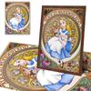 5D Diy Diamond Painting Lovely Alice Full Drill Rhinestones Mosaic Embroidery Handmade Products Home Decor Gift
