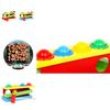 Wooden Toddler Color Matching Hammering Toy Interactive Ball Game For 1-2-3 Year Olds