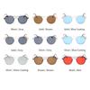 Vintage Gothic Steampunk Style Metal Frame Sunglasses Men Women luxury Brand Designer Round Shields Sun Glasses Gafas de Sol