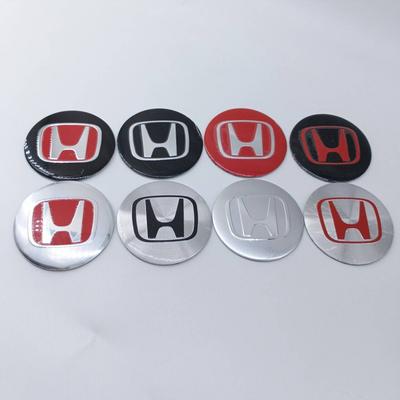 WRS2 20pcs 56mm Car Wheel Center Hub Cap Emblem Sticker Accessories For Civic FIT Accord Prelude CRV 5Th City XRV CRV HRV