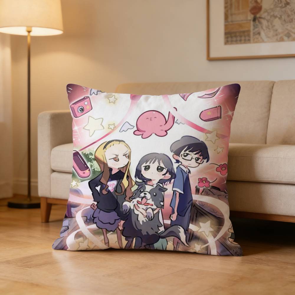 Anime Takopis Original Sin Pillow Case Pattern Printed Pillowcase For Living Room Sofa Cushion Cover