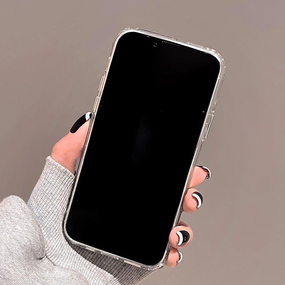 Luxury Plating Makeup Mirror Phone Case For iPhone 11 Case iPhone 13 14 12 15 Pro Max XS XR X Shockproof Bumper Silver Cover