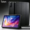Für Xiaomi Redmi Pad 2 11 Zoll 2025, Silikon-Tablet-Hülle Ultra Dünn Dreifach-Ständer PU-Leder Schutzhülle, Auto Sleep/Wake
