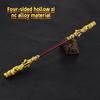 Gold hoop bar zinc alloy the Monkey King Ruyi metal weapon props around the Monkey King