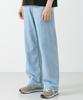 MINIMALCODE Easy Wide Light Linen Denim Pants Light Blue
