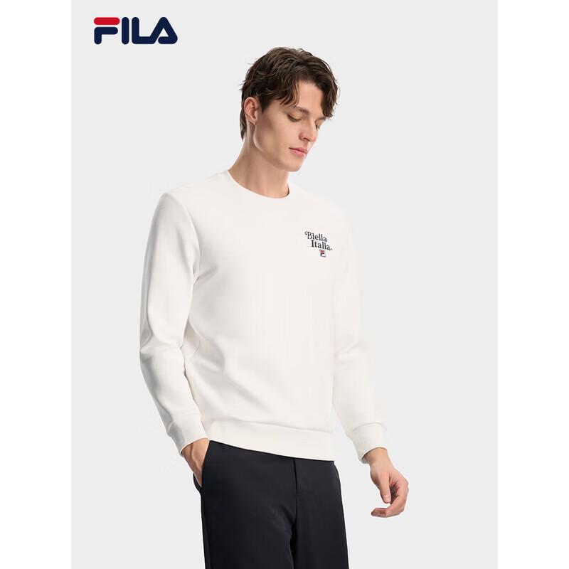 FILA Men s 2026 Spring Casual Knit Pullover Sweatshirt L