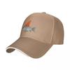 Pesce rosso con pinna dorsale arancione Cappellino da baseball Cappello di lusso Cappellini cappello di lusso da donna Unisex