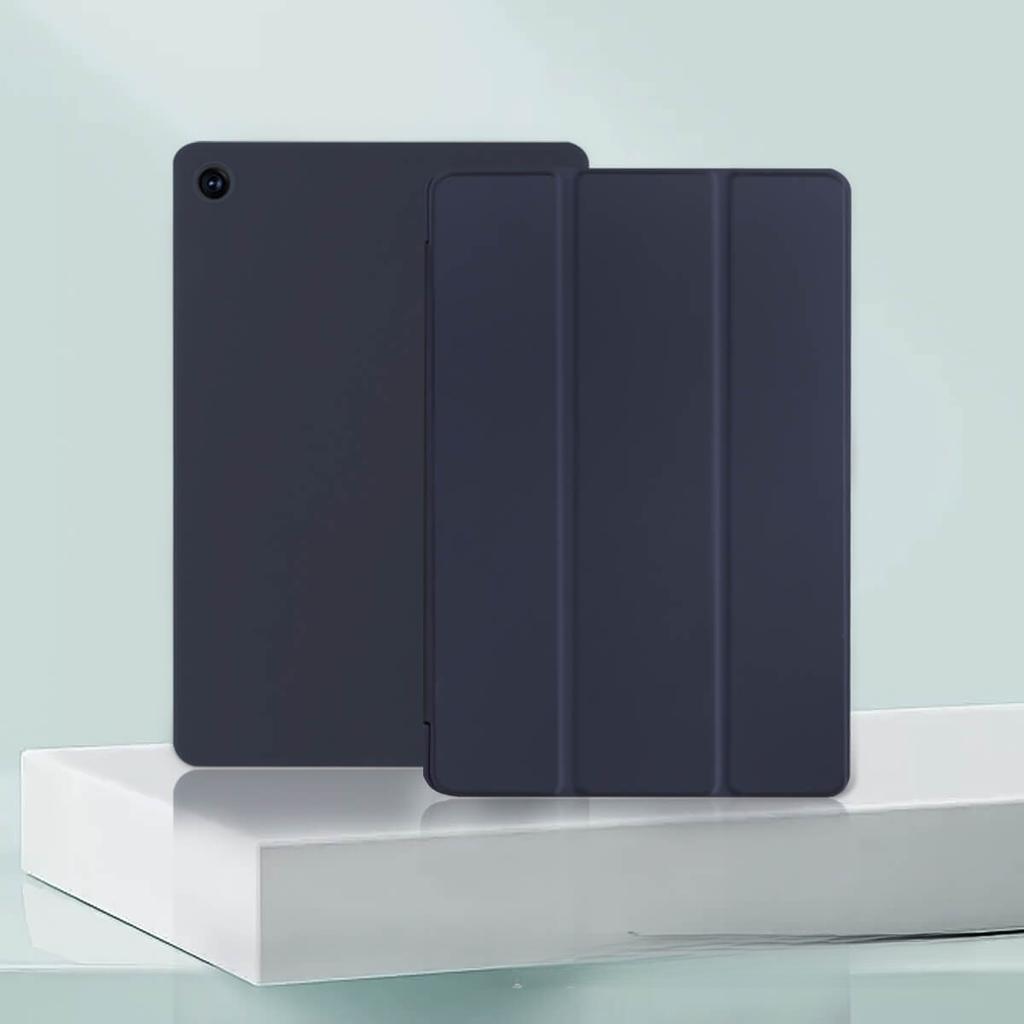 FOR Galaxy tabA8 tablet A9plus protective case S9FE leather T500 Tri-Fold T505 sleep mode TPU soft