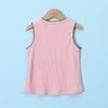 Girls' Versatile Round Neck Sleeveless Tank Top