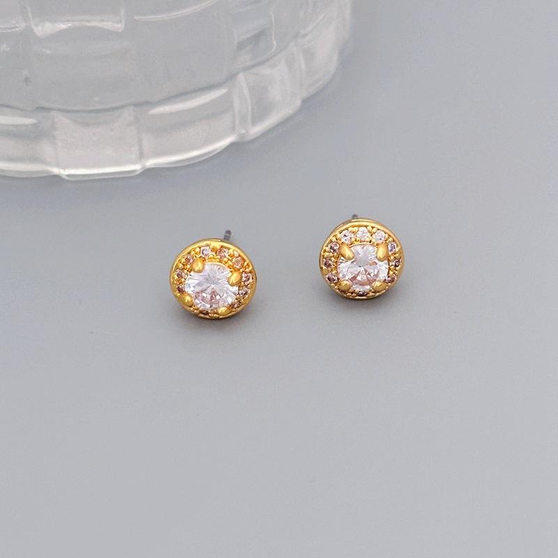 Stud Earrings Design Premium Zircon Earrings
