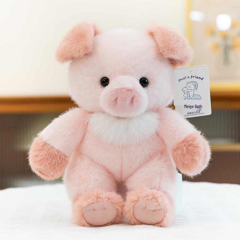 Adorable Pig and Fox Plush Doll Collection: Soft Animal Cushions and Figures