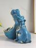 Creative Hippo Craft Ornament Modern Home Decor Artwork Entryway Key Storage Decoration Piece