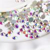 Large Package Size Crystal AB Colors Non Hotfix Glass Rhinestones Flatback Rhinestone In Bulk for Nail Art