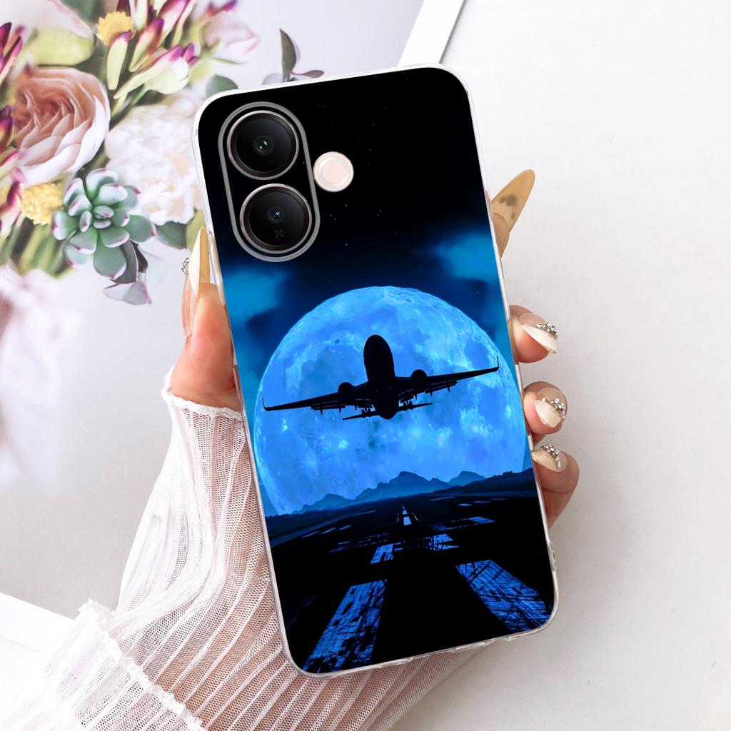 For Vivo V60 Lite 4G Case V2530 New Fashion Painted Cover Soft Slim Phone Case For Vivo V60 V 60 Lite V60Lite 5G Back Cover Bags