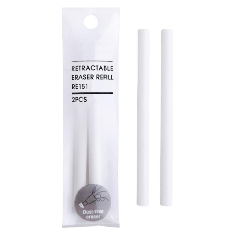 Retractable Pencil Eraser Press Action Eraser Pen Easy Erasing Rubber Pencil Eraser for Student Children Writing Drawing