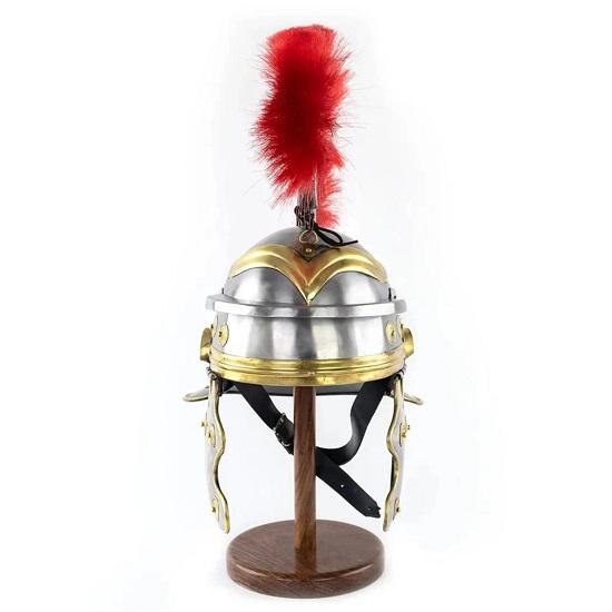 Medieval Centurian Helmet Roman Centurion Helmet with Plume  LINER