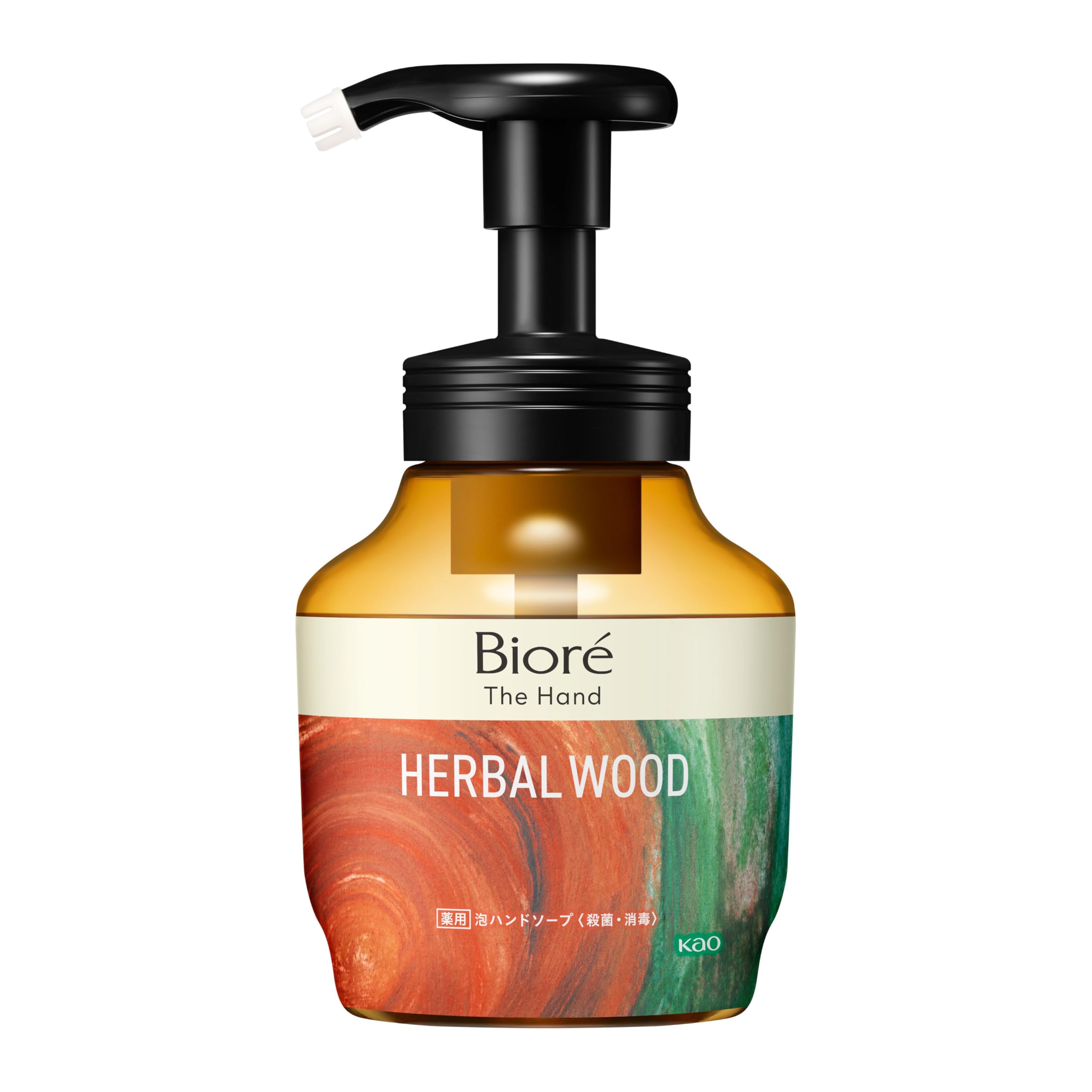 

Biore The Hand Foaming Soap Herbal Wood Scent 280ml Pump - Deep Warm Fragrance, Medicated Hand Wash 280ml