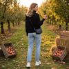 Women's Color Turtleneck Long Sleeve Knit Pullover Sweater with Side Slits