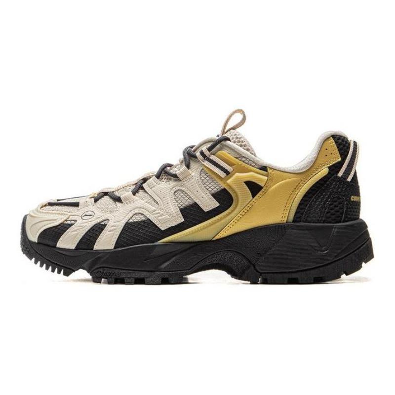 Li-Ning CF Xingye Unisex Low Top Hiking Shoes Oatmeal Black AGLU073-6 41