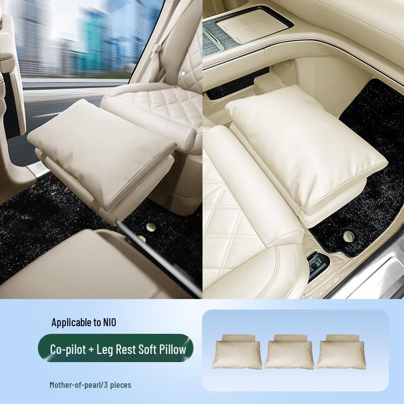 Nio ES8 Rear Leg Rest Pillow - Zero Gravity Protective Mat for 26 Models, Soft & Comfortable Car Interior Accessory
