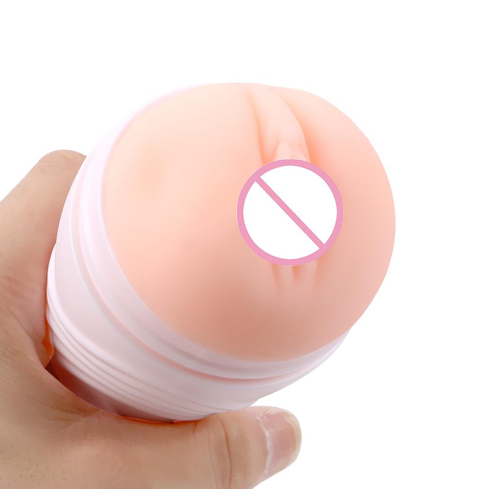 Realistische Pussy Sexspielzeuge für Männer Männlicher Masturbator Erwachsenenprodukte Wiederverwendbarer Sexbecher Weiche Silikon Vagina Masturbationsbecher