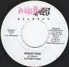 7inch Record LUTAN FYAH - Break Free NONE In The Streetz  Jamaica Reggae, Ska & Dub Used