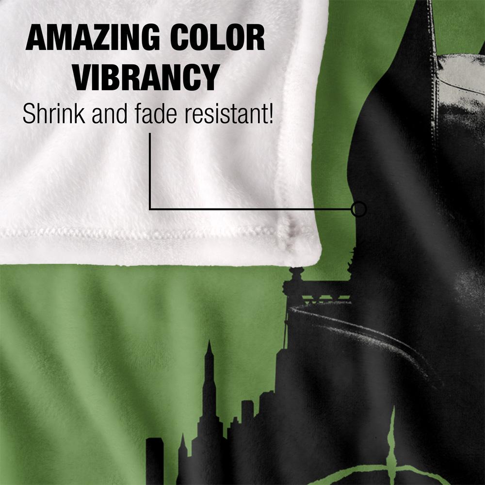 The Batman Riddler Blanket