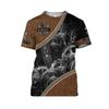 Men's Fashion 3D Printed Men's T-Shirt Round Neck Short Sleeve Trendy Street Wear