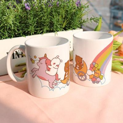 Ic609-Design Tasse 2er-Set-Reite das Einhorn in den Himmel