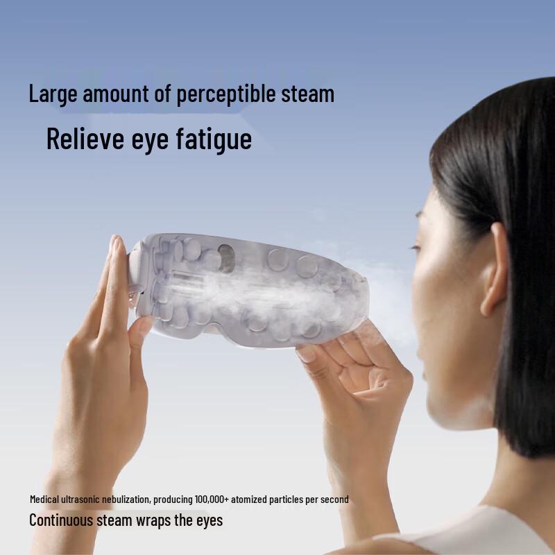 PGG Smart Eye Massager with Steam & Heat Compress CN Plug (adapter Included)
