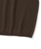 KNITTED Shellon Cooling Single Crop Round Knit Brown