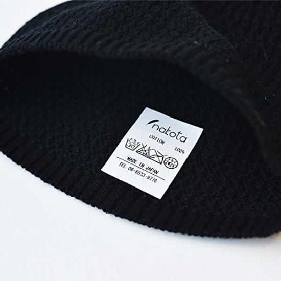Nakota Seamless Cotton Islamic Islamic Watch Made in Watch Size Black Hat, Cap, Japan, Hat, Cap, Beanie, M, (97)