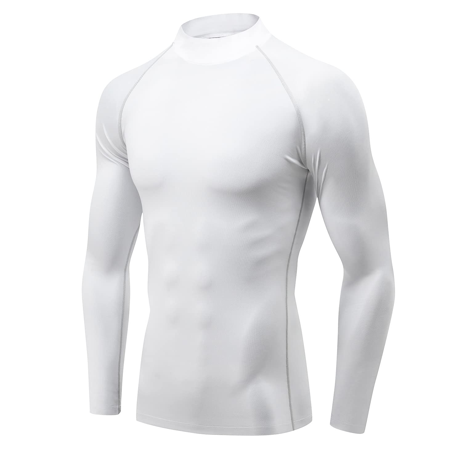 

Nesseo Compression Long High Sports Cooling Power UV Men s Wear, Sleeve, Neck, Undershirt, Undershirt, Stretch, Sweat-Wicking, Quick-Drying,