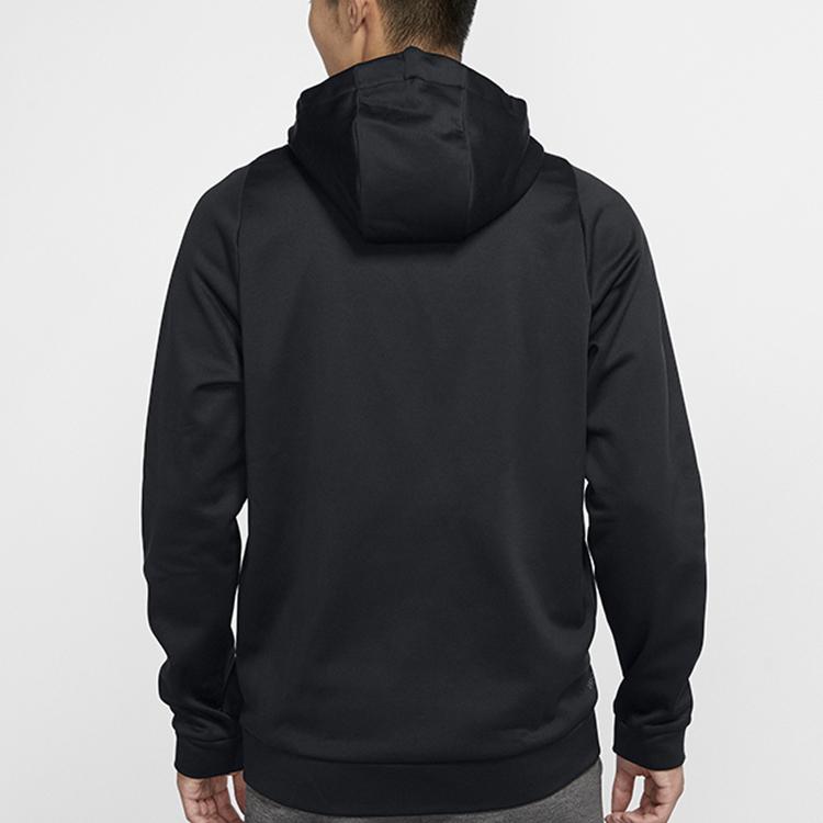 Nike Warm Fleece-Lined Thick Long Sleeve Jacket For Spring Men Tops Black CV7732-010