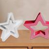 Star Candle Mold Moulds Ornament Decoration Christmas Silicone Molds For Baking Candy Making Tree Ornament Soap Cake Holiday